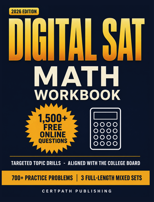 Digital SAT Math Workbook